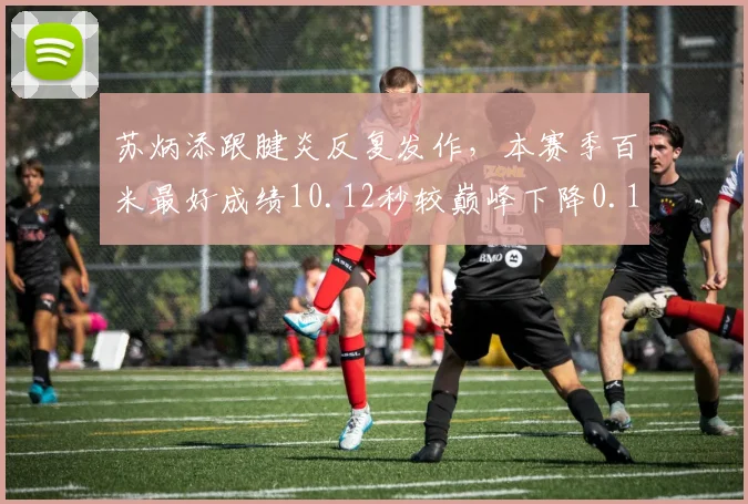 苏炳添跟腱炎反复发作，本赛季百米最好成绩10.12秒较巅峰下降0.16秒
